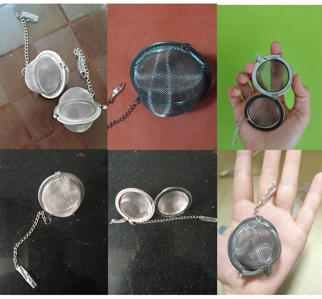 Alt view image 5 of 7 - 3PCS Premium Tea Infusers, Loose Leaf Tea, Upgraded Tea Strainers and Tea Balls for Flavoring Herbal Spices and Seasonings