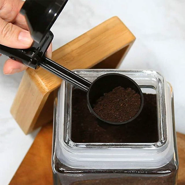 Alt view image 5 of 7 - Coffee Scoop with Funnel for Reusable K Cup Pods, Measuring Scoop | MessFree Refill for Ground Coffee, Protein Powder & Loose Tea, LongHandle Handheld Coffee Accessory