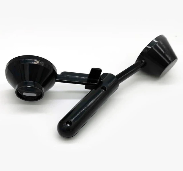 Alt view image 7 of 7 - Coffee Scoop with Funnel for Reusable K Cup Pods, Measuring Scoop | MessFree Refill for Ground Coffee, Protein Powder & Loose Tea, LongHandle Handheld Coffee Accessory