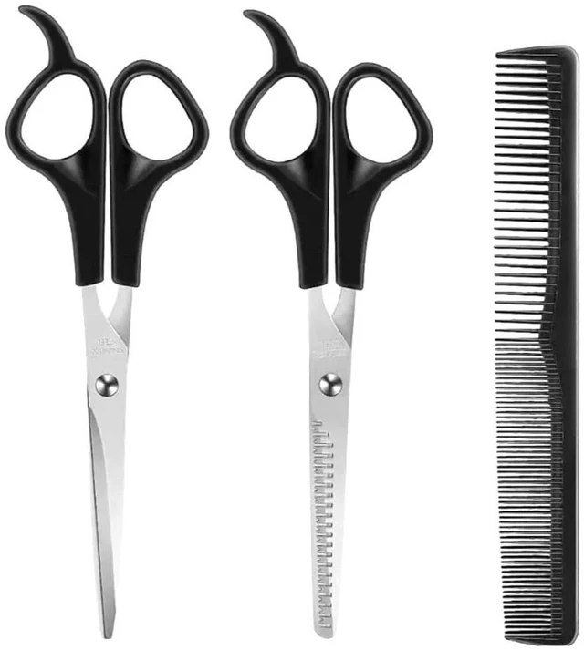Main image of Hairdressing Hair Cutting Scissors Kit Tool Barber Salon Hairdressing Shears Scissors for Men Women Pet Cutting Thinning Trimming