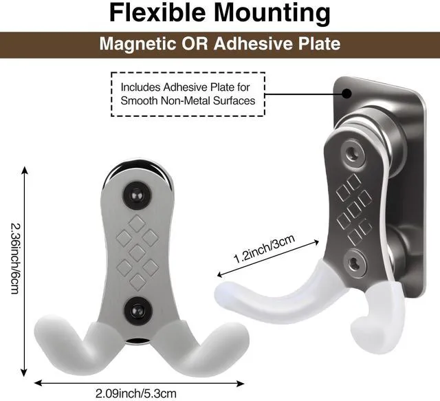 Alt view image 3 of 7 - Magnetic Coffee Portafilter Tamper Holder, Espresso Accessories Organizer for Breville, Ninja Luxe Cafe Coffee Machine, 51mm 53mm 58mm Portafilters
