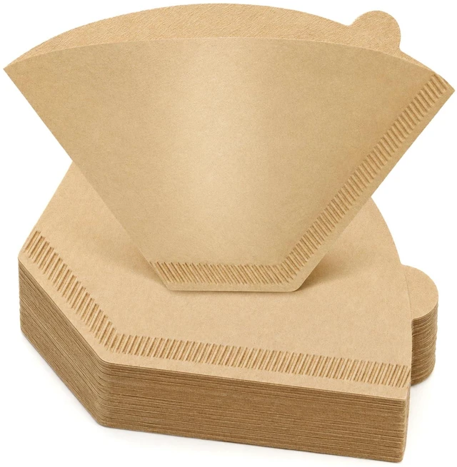 Main image of 100 Count Coffee Filter 2,Cone Coffee Filters,Filter 2-4 Cups of Coffee | Coffee Drip Filter Compatible with Conical Shaped Pour Over Coffee Dripper and Drip Coffee Maker