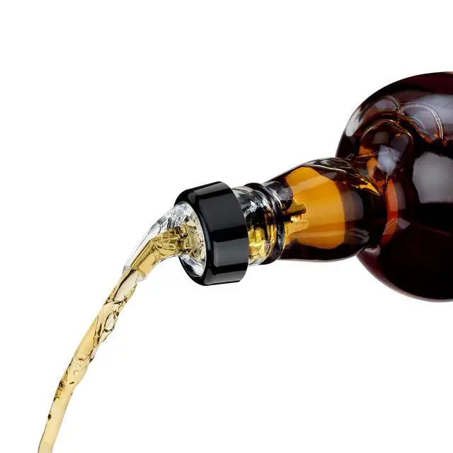 Alt view image 5 of 7 - Ace Measured Liquor Pour Spout, 1 Ounce Pourer, Fits Standard Liquor Bottles, Bar & Cocktail Accessories, Plastic, Set of 1