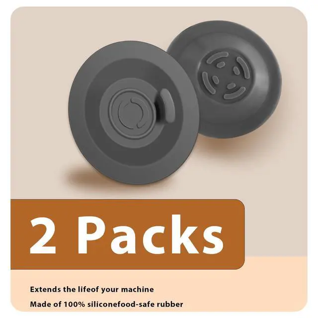 Alt view image 5 of 6 - 54mm Espresso Backflush Cleaning Disc for Breville Espresso Machines 2 Pack Silicone Blind Filter Disk Durable Espresso Machine Cleaner Accessories