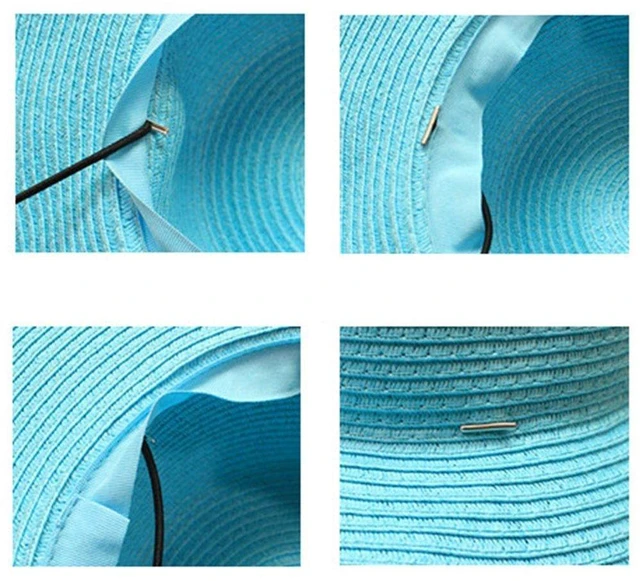 Alt view image 6 of 7 - Hat Chin Cord, Black Flexible Removable Hat Chin Strap with Spring Loaded Stop Cord Lock,Pack of 5