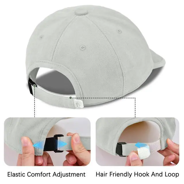 Alt view image 3 of 6 - ZOORON Baseball Cap Golf Dad Hat Soft Brim Original Classic Low Profile Cotton Hat Plain Cap Men Women