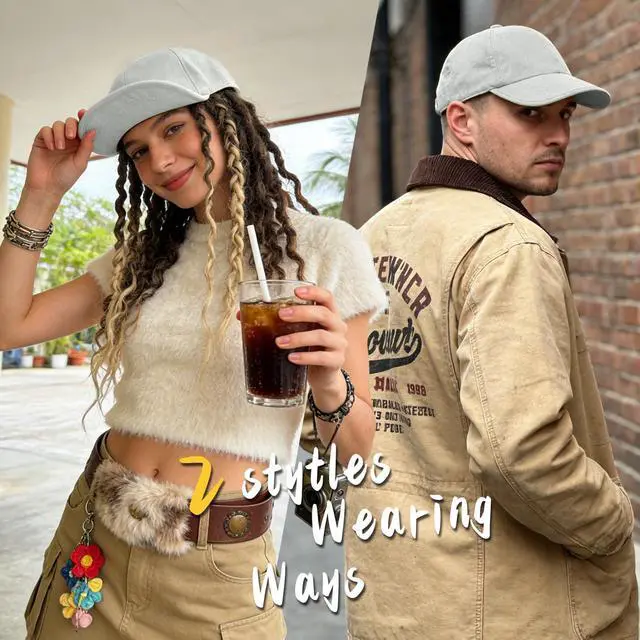 Alt view image 2 of 6 - ZOORON Baseball Cap Golf Dad Hat Soft Brim Original Classic Low Profile Cotton Hat Plain Cap Men Women