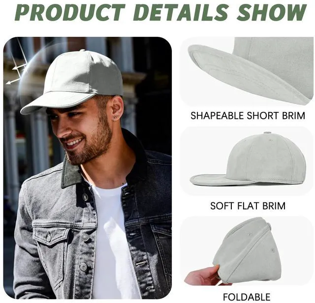 Alt view image 4 of 6 - ZOORON Baseball Cap Golf Dad Hat Soft Brim Original Classic Low Profile Cotton Hat Plain Cap Men Women