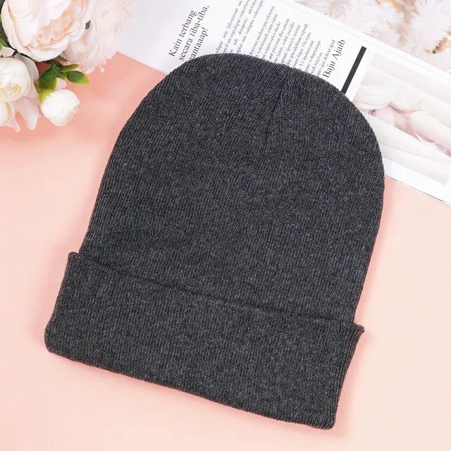 Alt view image 4 of 7 - Pistha Beanie for Men Women-Knit Beanie Hats Skull Cap Winter Warm Hat | Womens Beanies Knit Beanie Cuffed Beanie Winter Hat Unisex for Cold Weather