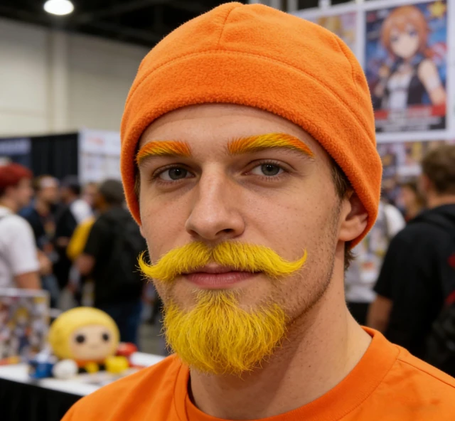 Alt view image 4 of 7 - Beanie Hunting Hat Orange Hunter Hat Fits Under Motorcycle Helmets for Men Cold Weather Windproof
