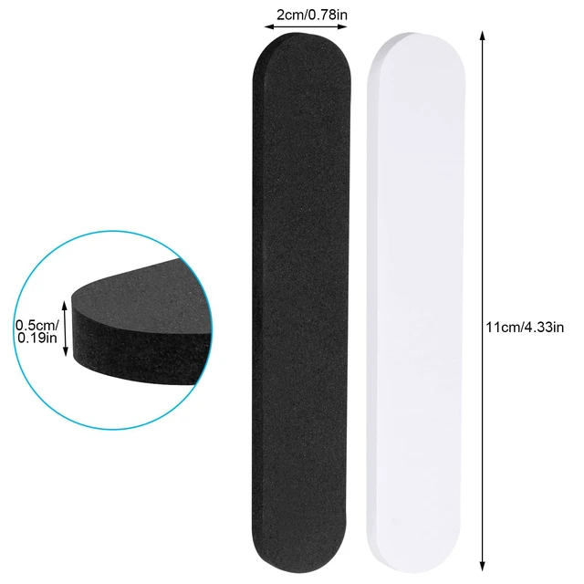 Alt view image 2 of 7 - 45PCS Hat Size Tape, Hat Size Reducer, Foam Reducing Tape for Hats Caps Sweatband(Black and White)