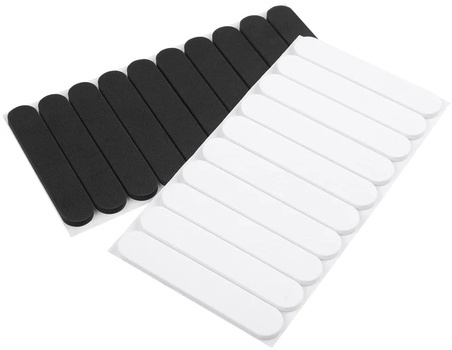 Alt view image 7 of 7 - 45PCS Hat Size Tape, Hat Size Reducer, Foam Reducing Tape for Hats Caps Sweatband(Black and White)