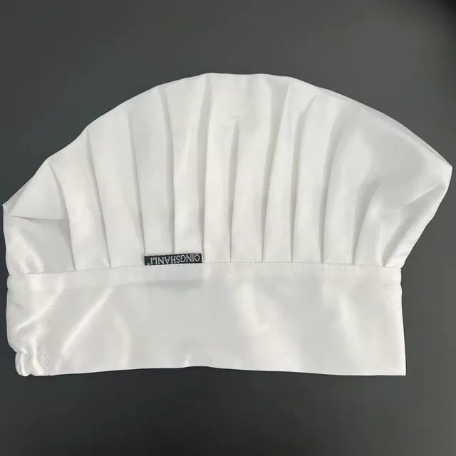 Alt view image 5 of 5 - Adult Classic Chef Hat Cooking Cap Baker Kitchen Adjustable for Women Men White
