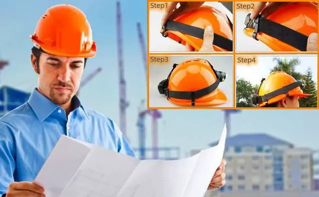 Alt view image 6 of 6 - JLBLNHW 20 Pack Helmet Clips for Headlamp, Hardhat Head lamp Accessory, Hard Hat Accessories, Headlamp Hook, Hard Hat Light Clips, Easily Mount Head lamp on Narrow-Edged Helmet
