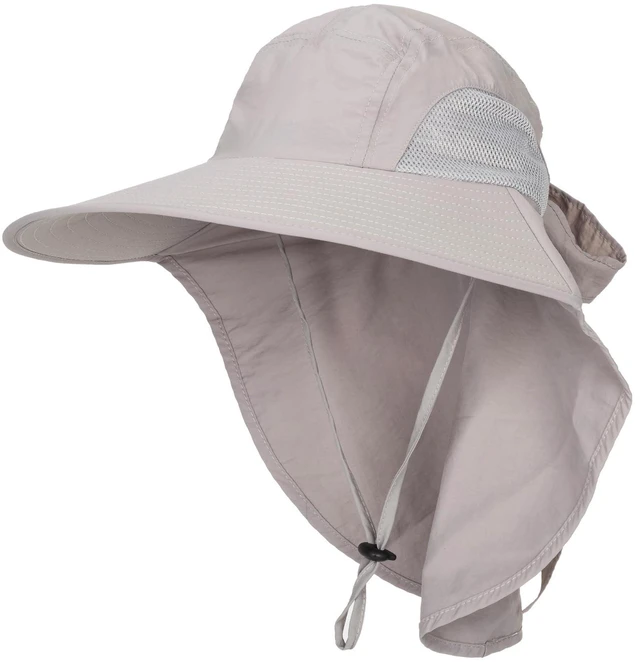 Main image of Hat for Women Wide Brim UV Protection Outdoor Hiking Hat with Neck Flap