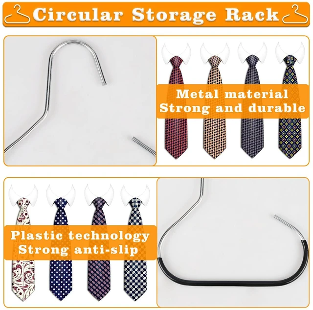 Alt view image 4 of 7 - Vinommart 4 Pack Hat Organizer for Baseball Caps, Baseball Hanger Holder for Closet, Ball Cap Hat Racks Storage Organizer for Caps Beanie Belt Tie Purse