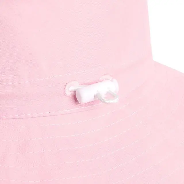 Alt view image 5 of 7 - Baby Toddler Sun Hat,Kids Summer UPF 50+ Foldable Beach Bucket Hat for Boys Girls Children 6-24 Months Pink