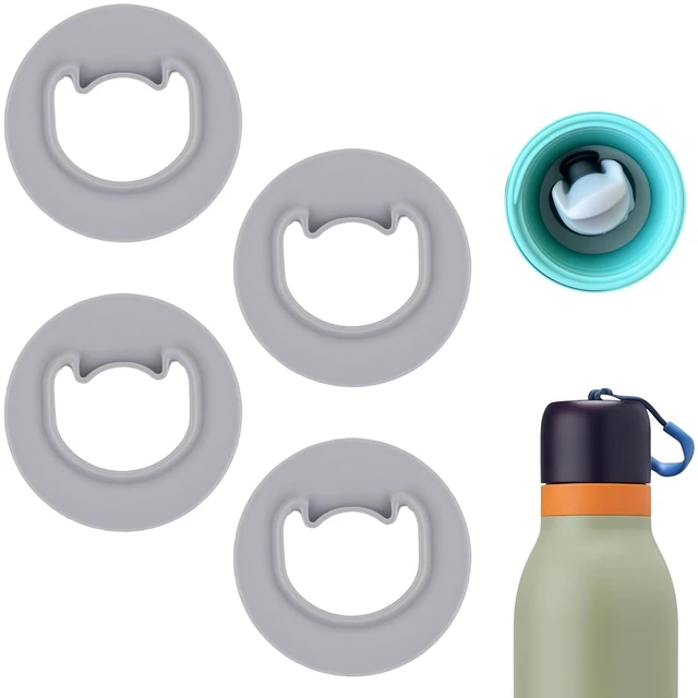 Main image of 4 Pcs Stopper Replacement for FreeSip Twist 18oz 24oz Water Bottle Top Cap Mouth Lid Seal Gasket Accessories