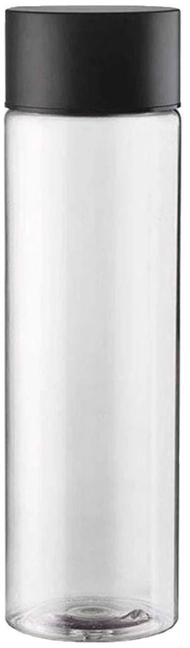 Main image of 1-Pack Empty Plastic Juice Bottles with Caps - Reusable 400ml Durable Water Bottles, Great for Sensory Crafts and Smoothies, Black Lids
