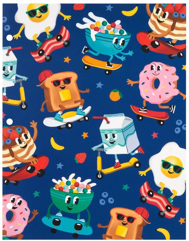 Main image of Breakfast of Champions Pocket Portfolio Light Blue