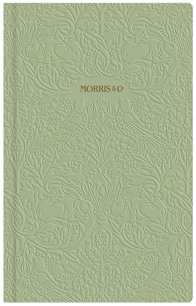 Main image of Morris & Co. by Blue Sky 5"x8" Bookbound Journal Brer Rabbit Green