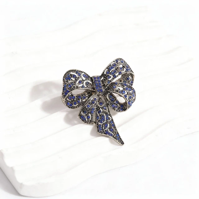 Alt view image 4 of 7 - Brooch Pin For Women, Bow Christmas Holiday Brooch Pin For Women, Christmas Parties Accessory, Stocking Stuffers, Outfit Jewelry Gift, Gift Jewelry