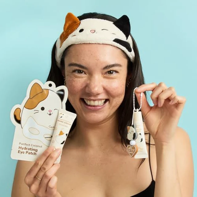 Alt view image 4 of 5 - x Squishmallows Cam Spa Headband - Washing Skincare And Makeup