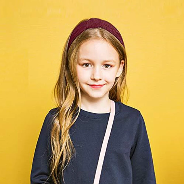 Alt view image 5 of 7 - Womens Headbands Boho Headbands for Women 12 Pack Knot Headband Women Knotted Head Band Elastic Turban HeadBands Boho Bandeau Wide Hair Bands Hair Accessories for Washing Face