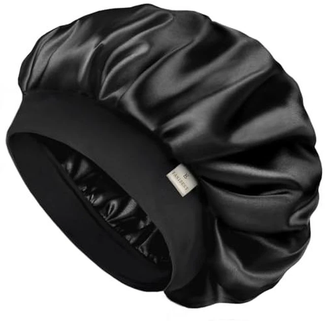 Alt view image 2 of 7 - Satin Bonnet for Men Women, Sleep Cap to Maintain Moisture