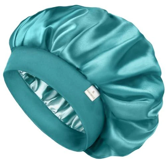 Alt view image 3 of 7 - Satin Bonnet for Men Women, Sleep Cap to Maintain Moisture