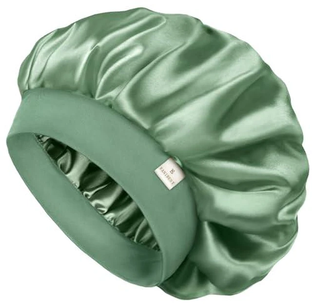 Alt view image 4 of 7 - Satin Bonnet for Men Women, Sleep Cap to Maintain Moisture
