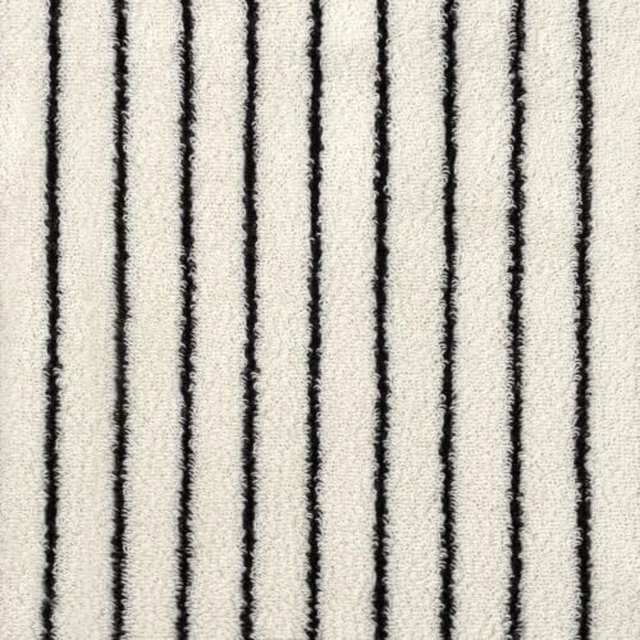 Alt view image 2 of 6 - Cotton Hair Towel Wrap for Women (Black & White Striped)