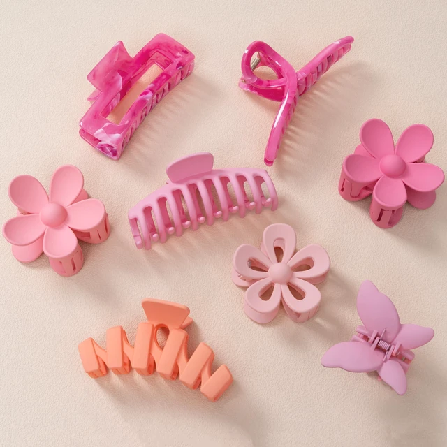 Main image of 8PCS Flower Clips for Women, Hair Clips for Women for Thick Hair