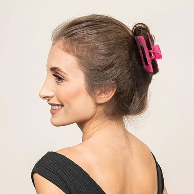 Alt view image 5 of 7 - 8PCS Flower Clips for Women, Hair Clips for Women for Thick Hair