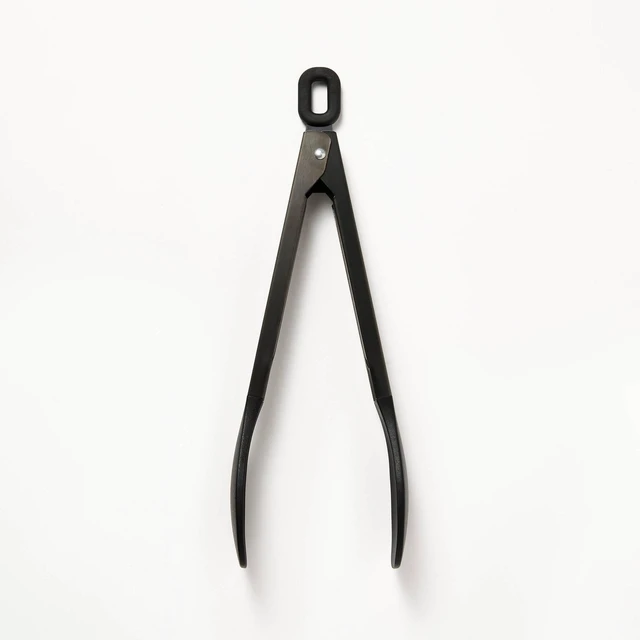 Main image of 9" Stainless Steel Tong with Silicone - Figmint