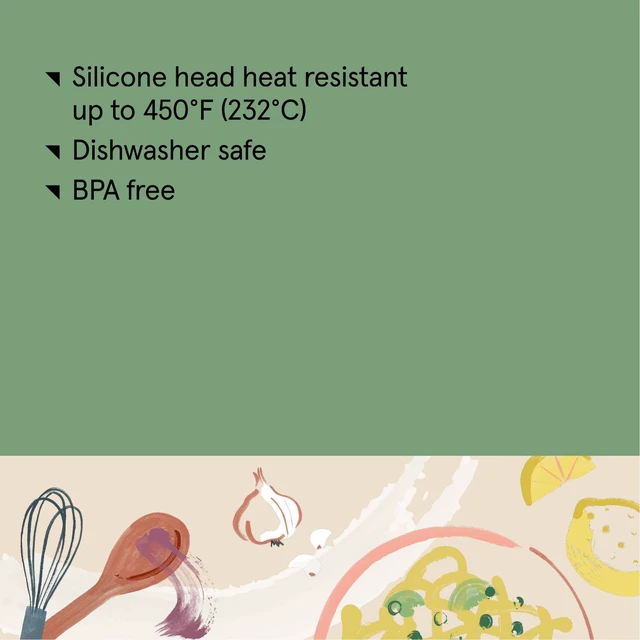 Alt view image 4 of 7 - 9" Stainless Steel Tong with Silicone - Figmint