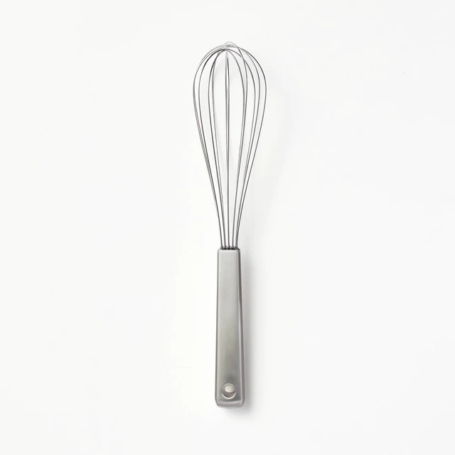 Main image of 12" Stainless Steel Balloon Whisk Silver - Figmint: Metal Wire Kitchen Tool, Dishwasher-Safe, 12" Length