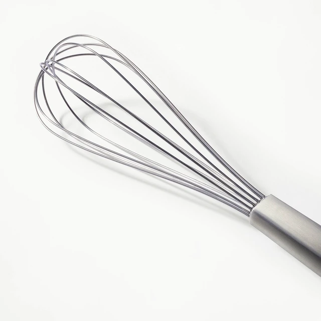 Alt view image 4 of 7 - 12" Stainless Steel Balloon Whisk Silver - Figmint: Metal Wire Kitchen Tool, Dishwasher-Safe, 12" Length