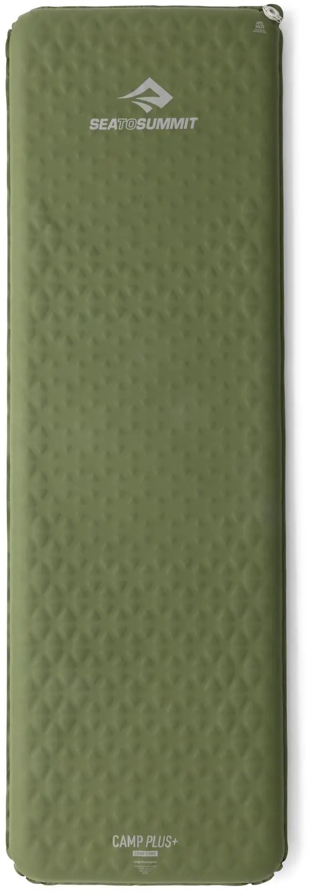 Main image of Camp Plus SI Sleeping Mat, Rectangular/Large | Extra-thick 4-season self-inflating foam sleeping mat with a 4.3 R-value insulates comfortably against the coldest ground