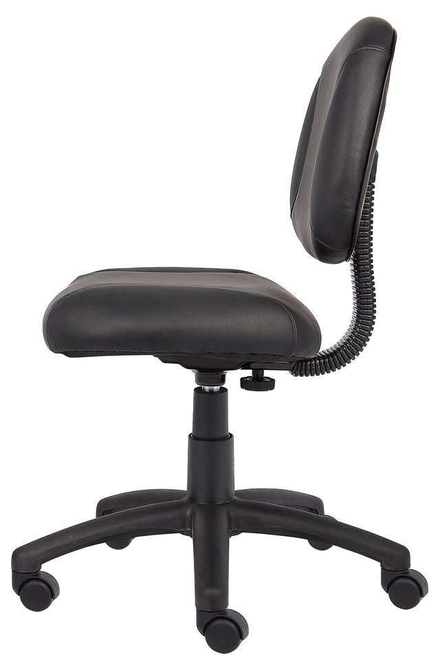 Alt view image 4 of 7 - Posture Task Chair Without Arms in Black, Low-Back (B305)
