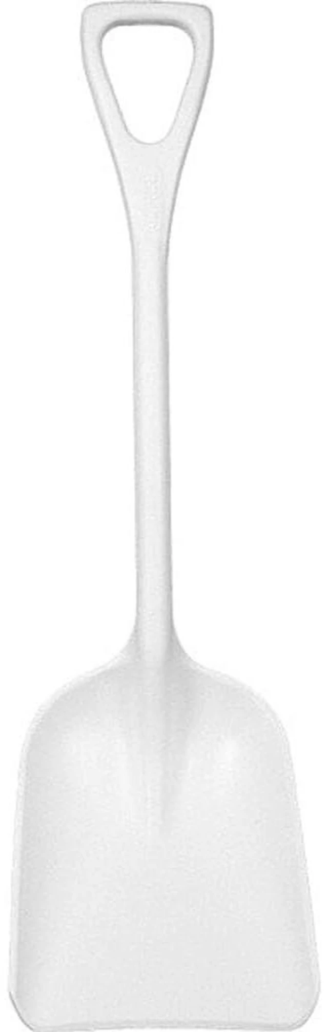 Main image of Hygienic Square Point Shovel, Polypropylene Blade, 23 1/2 in L, White 69815-1 Each