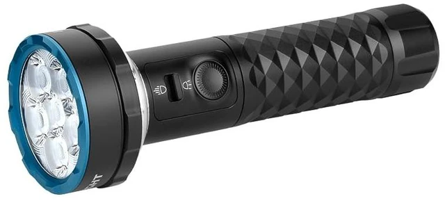 Main image of Prowess Rechargeable Flashlights, Bright Light with Holster Black | 5000 Super High Lumens, Efficiency USB C Charging, Bidirectional Lighting, for Home, Emergency, Outdoor, Camping, Searching
