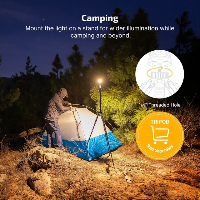 Alt view image 6 of 7 - Prowess Rechargeable Flashlights, Bright Light with Holster Black | 5000 Super High Lumens, Efficiency USB C Charging, Bidirectional Lighting, for Home, Emergency, Outdoor, Camping, Searching