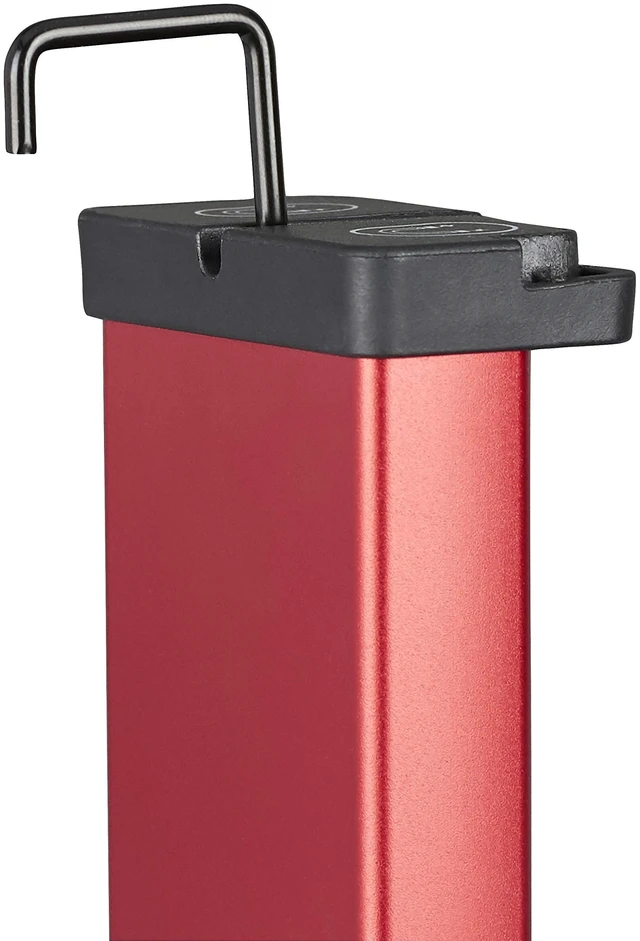 Alt view image 7 of 7 - 61501 Flipmate 500-Lumen Red LED Work Light Lantern, Red | 500 lumens; USB rechargeable capable; work light; multi-mode lighting; IPX-rated water resistant; impact-resistance tested