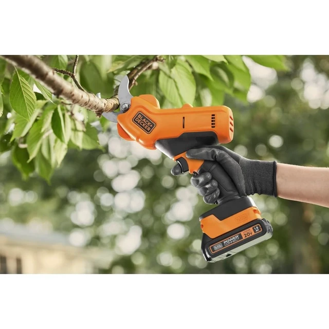 Alt view image 2 of 7 - 20V MAX* Cordless Pruner Electric Pruning Shears, Battery and Charger Included, 900 Cuts Per Charge, Electric Pruner, Tool Free Blade Change (BCPR320C1)