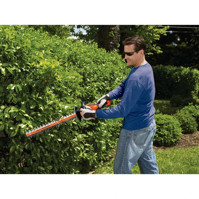 Alt view image 6 of 7 - 40V MAX* 24 in. cordless hedge trimmer with POWERDRIVE, Tool Only (LHT2436B)