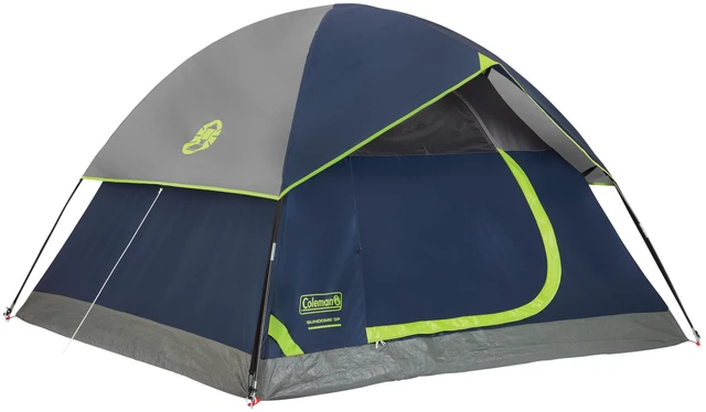 Main image of Sundome Camping Tent with Rainfly, 2/3/4/6 Person Tent Sets Up in 10 Mins, Weatherproof Shelter for Camping, Festivals, Backyard, Sleepovers, & More