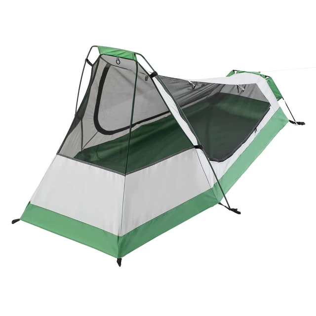 Alt view image 5 of 7 - Ultralight Solo Bivy Tent, 1 Person Backpacking Tent for Camping | Lightweight & Waterproof Solo Tent, Aluminum Poles, Double-Wall, for Camping, Hiking, Hunting, Motorcycle Adventures