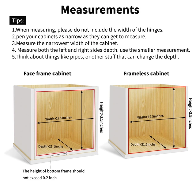 Alt view image 3 of 7 - 2 Set Pull Out Cabinet Organizer, Soft Close Slide Out Wood Drawer Storage Shelves for Kitchen, Base Cabinet Organization for Pantry, Finished, Heavy-Duty, Bottom Assembly (12 W x 21 D)