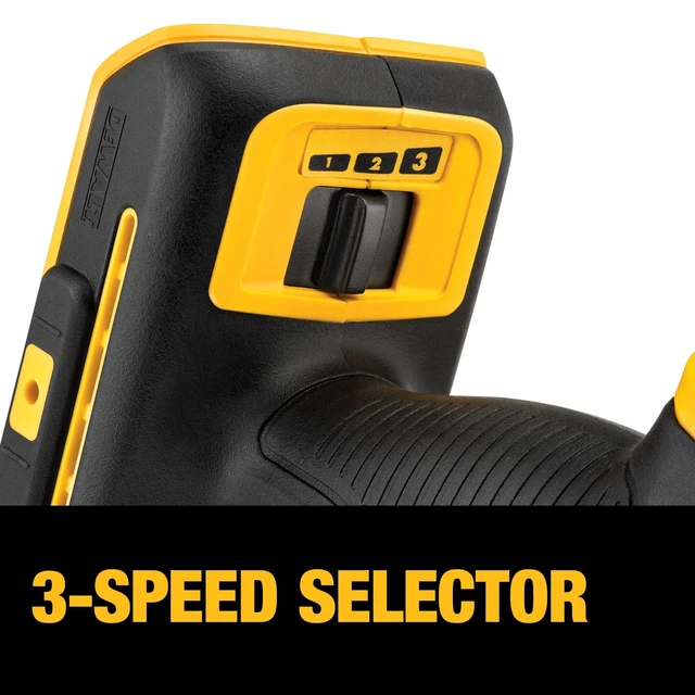Alt view image 5 of 6 - 20V MAX XR Oscillating Tool Kit with Blades, 3 Speed Cordless Brushless Multitool, Up to 20,000 OPM, LED Light, Battery and Charger Included (DCS356C1)